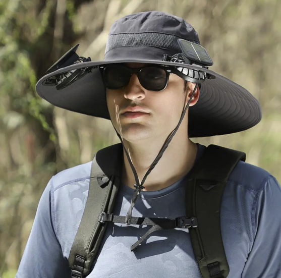 SolarCool Hat - Solar Fan Hat for Gardening & Outdoor Adventures