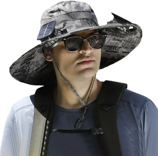 SolarCool Hat - Solar Fan Hat for Gardening & Outdoor Adventures