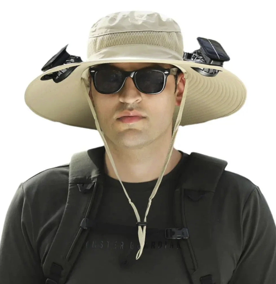 SolarCool Hat - Solar Fan Hat for Gardening & Outdoor Adventures