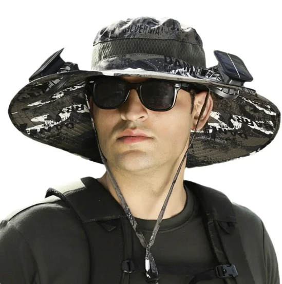 SolarCool Hat - Solar Fan Hat for Gardening & Outdoor Adventures